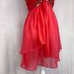 Preowned Marineblu Embellished Chiffon One Shoulder Mini Dress, Size Medium