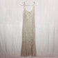 Vintage Spencer Alexis Crochet Lace Maxi Dress, Size Medium