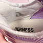 Preowned Berness Purple Pink Knit Athletic Sneakers, Size 7