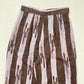 Vintage Brown Striped Lightweight Trousers, Size Small