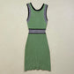 Secondhand Cut25 Yigal Azrouel Mesh Knit Green Dress, Size Small