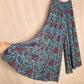 Secondhand Karma Highway Boho Hippie Floral Palazzo Pants, One Size