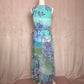 Secondhand Christopher & Banks Floral Chiffon Wrap Dress, Size Small
