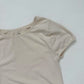 Secondhand Intimately Free People Nylon Beige Baby Tee, Size S/M