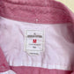 Upcycled Pink Button Front Two Piece Skirt Set, Size XS