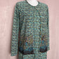 Vintage Pleat Pleat by Rafael Dress Jacket Set, Size Small