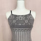 Vintage Hourglass Crochet Fit & Flare Mini Dress, Size Medium