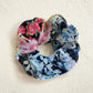 Scrap Fabric Chiffon Floral Jumbo Scrunchie