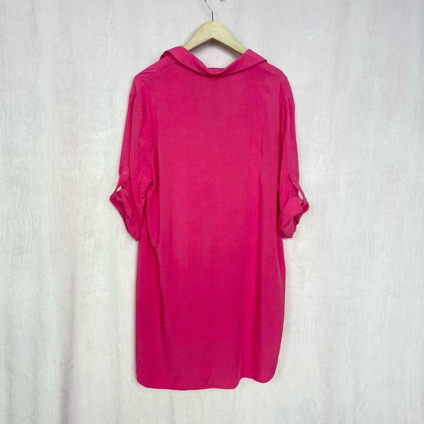 Secondhand Ekouaer Pink Cover Up Shirt for Beach Swimsuit, Size Medium