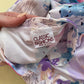Reworked Vintage Floral Crop Long Sleeve Button Up