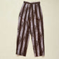 Vintage Brown Striped Lightweight Trousers, Size Small