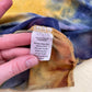 Upcycled Absolutely Love It Tie Dye Midi Dress, Size Medium