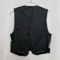 Vintage Wrapper Embroidered Velvet Vest, Size Small