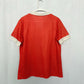 Vintage 60s Red Polka Dot Button Up Shirt, Size Large