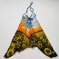 Y2K Les Tout Petits Sunflower Handkerchief Halter Dress, Fits XS