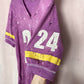 Upcycled Vintage Vikings Distressed Jersey Tee, Size Large