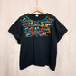 Vintage Los Manos Hand Embroidered Tee, Size XL