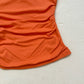 Secondhand House of Harlow 1960 Orange Ruched Tube Top, Size Small