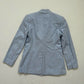 Secondhand Rebecca Taylor Light Blue Scalloped Cotton Blazer, Size 4