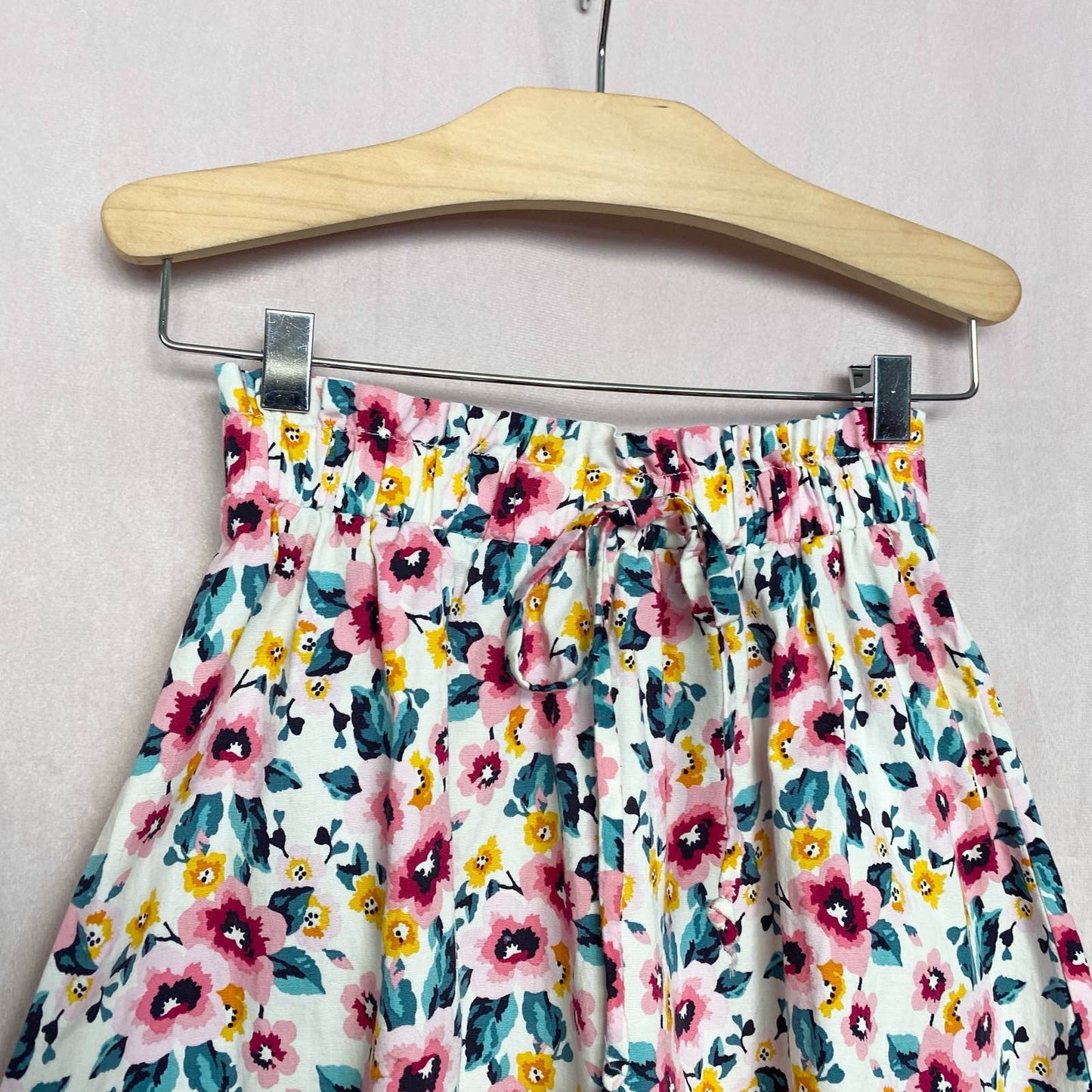 Secondhand City Vibe Floral A-Line Mini Skirt, Size XS