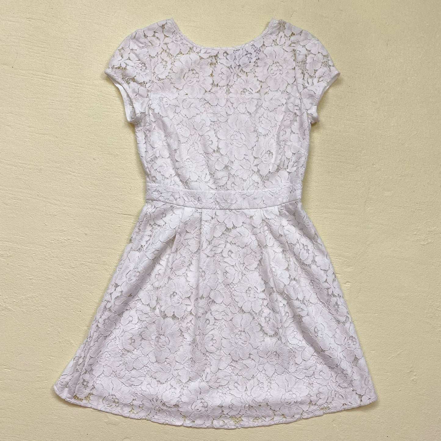 Secondhand Charles Henry Lace Fit & Flare Mini Dress, Size Small
