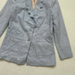 Secondhand Rebecca Taylor Light Blue Scalloped Cotton Blazer, Size 4