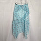 Secondhand Urban Outfitters Tuli Ruffle Midi Skirt in Blue, Size Medium