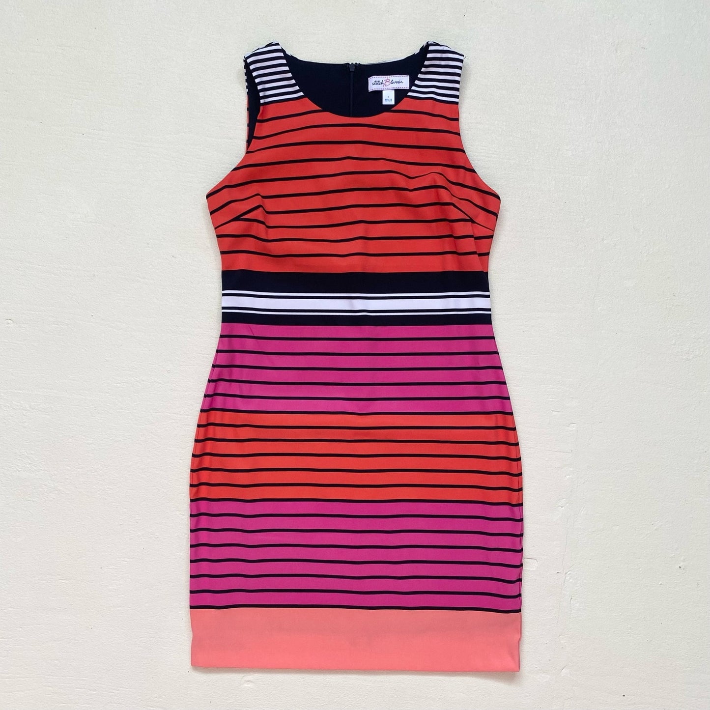 Secondhand Stitch Btween Striped Sheath Dress, Size Small