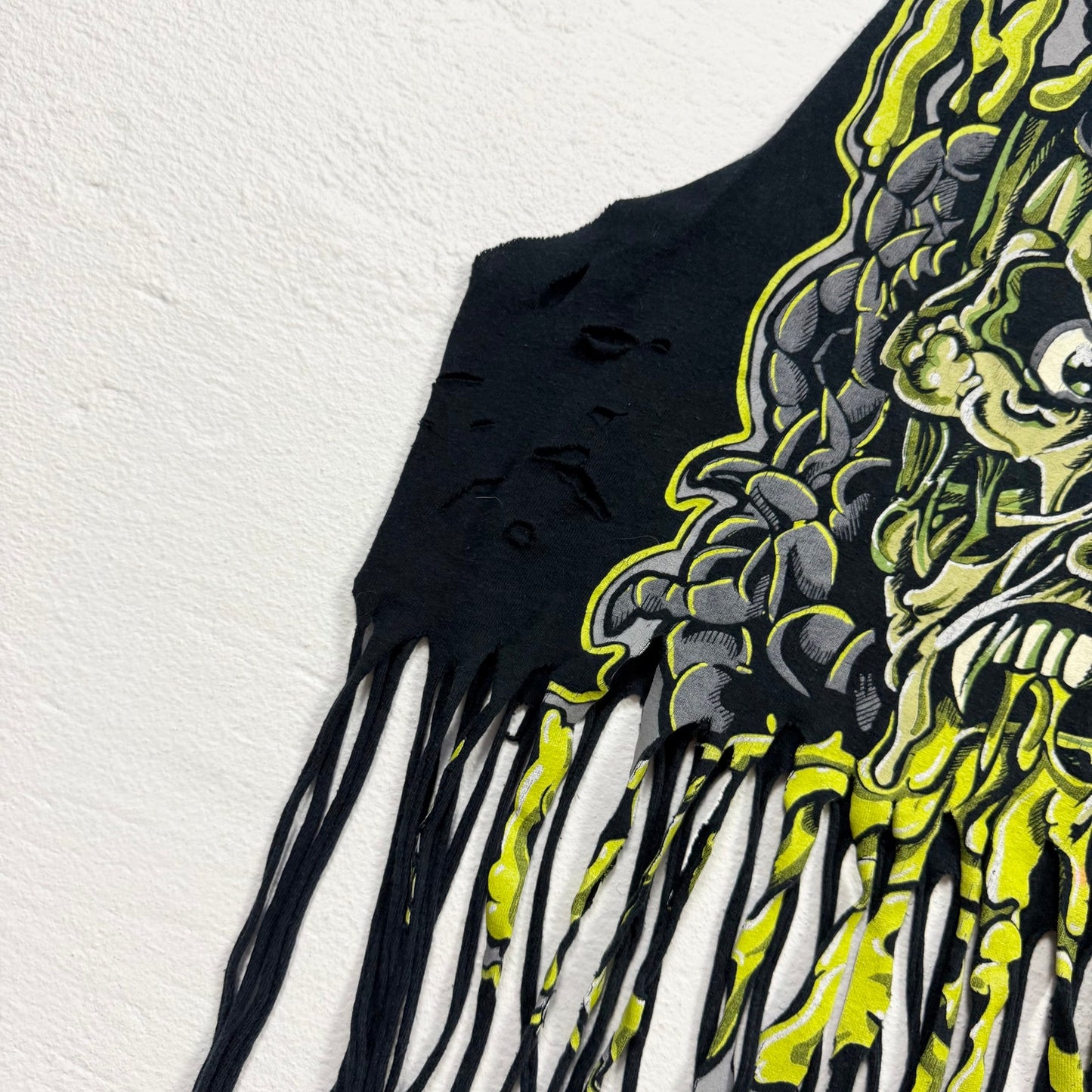 Reworked MyChildren Fringe Band Cutout Tank Top, Size L/XL