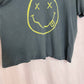 Reworked Nirvana Distressed Band Tee, Size XL