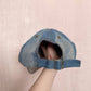 Upcycled COOL Rhinestone Denim Cap Hat