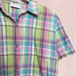 Vintage Alfred Dunner Pastel Plaid Button Down, Size 18