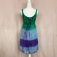 Upcycled Hannah Tie Dye A-Line Dress, Size Small