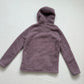Secondhand Hollister Purple Teddy Sherpa Zip Hoodie Jacket, Size Medium
