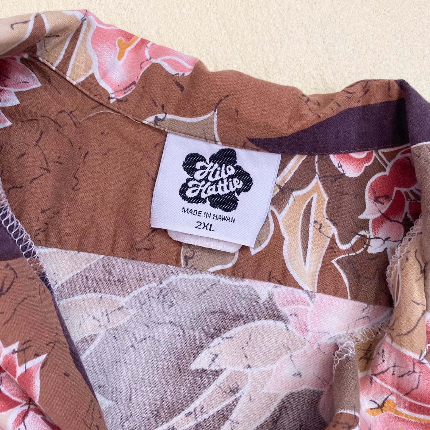 Upcycled Vintage Hawaiian Two Piece Skirt Set, Size L/XL