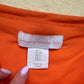 Secondhand House of Harlow 1960 Orange Ruched Tube Top, Size Small