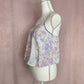 Reworked Flying Tomato Tie Dye Paisley Flowy Crop Tank, Size Small