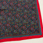 Vintage Silk Floral Square Scarf