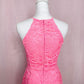 Yumi Kim Hot Pink Save The Date Lace Dress, Size Small