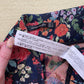 Secondhand Zara Trafaluc Floral Tapestry Mini Skort, Size Small