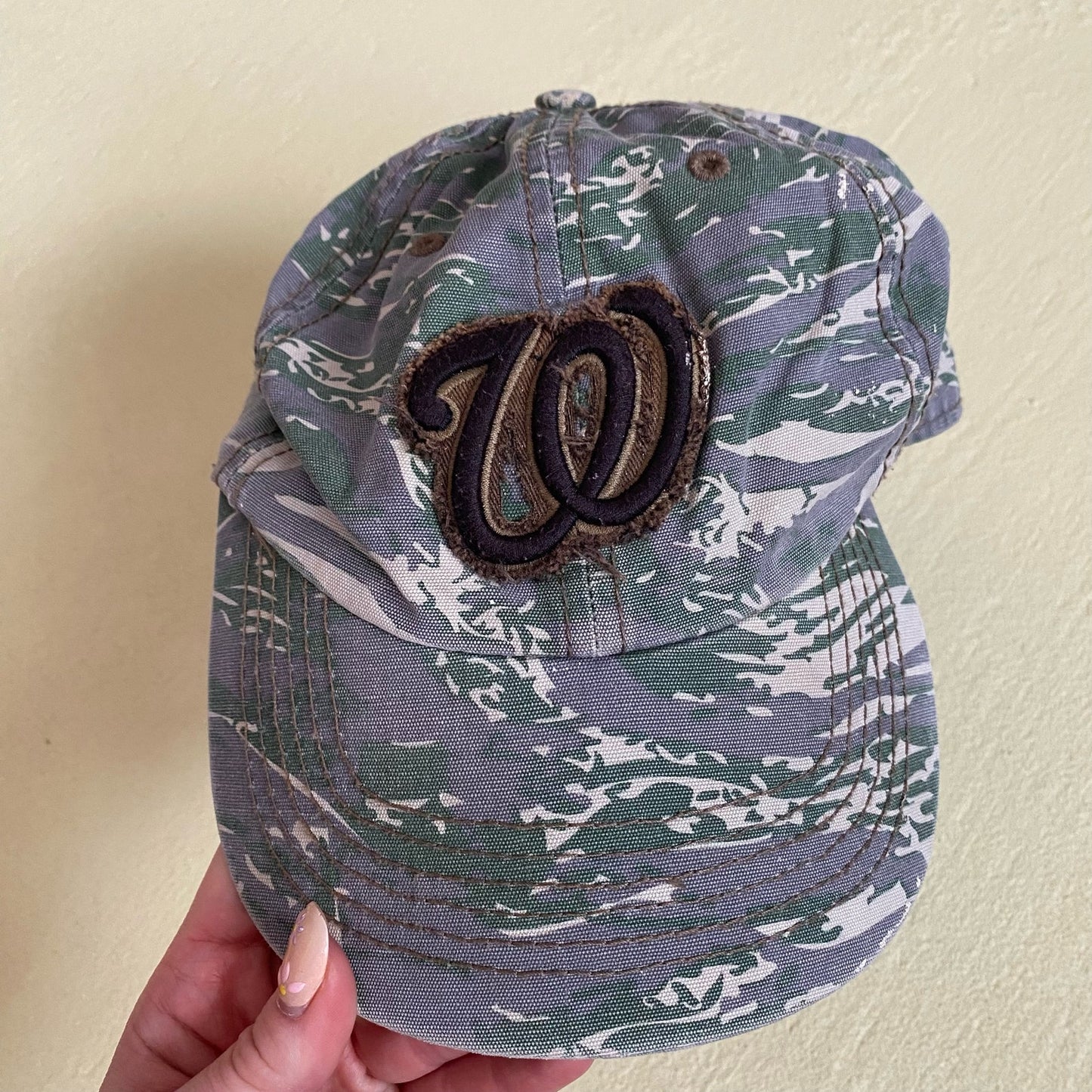 Secondhand 47 Washington Nationals Camo Baseball Cap