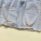 Secondhand Wild Fable Distressed Denim Mini Skirt, Size 0