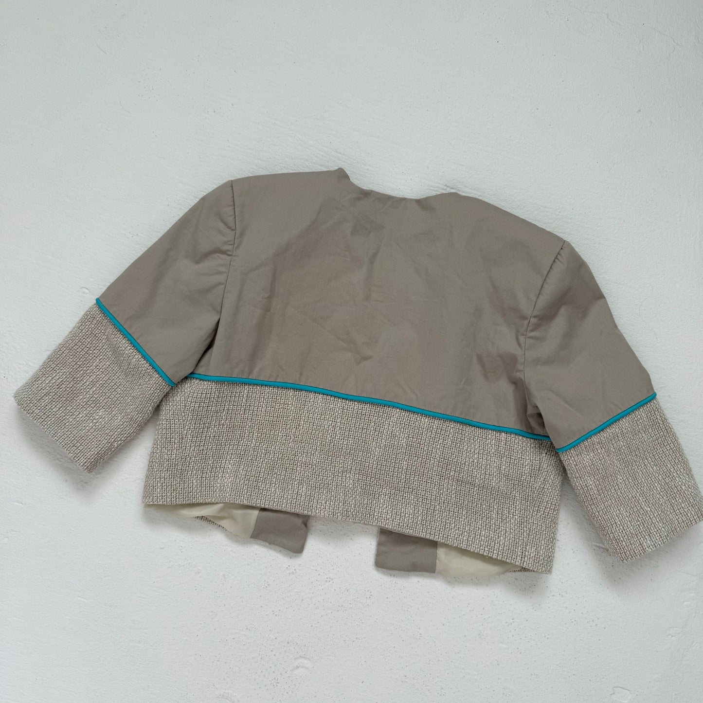 Secondhand Rinascimento Cropped Half Sleeve Blazer, Size Large