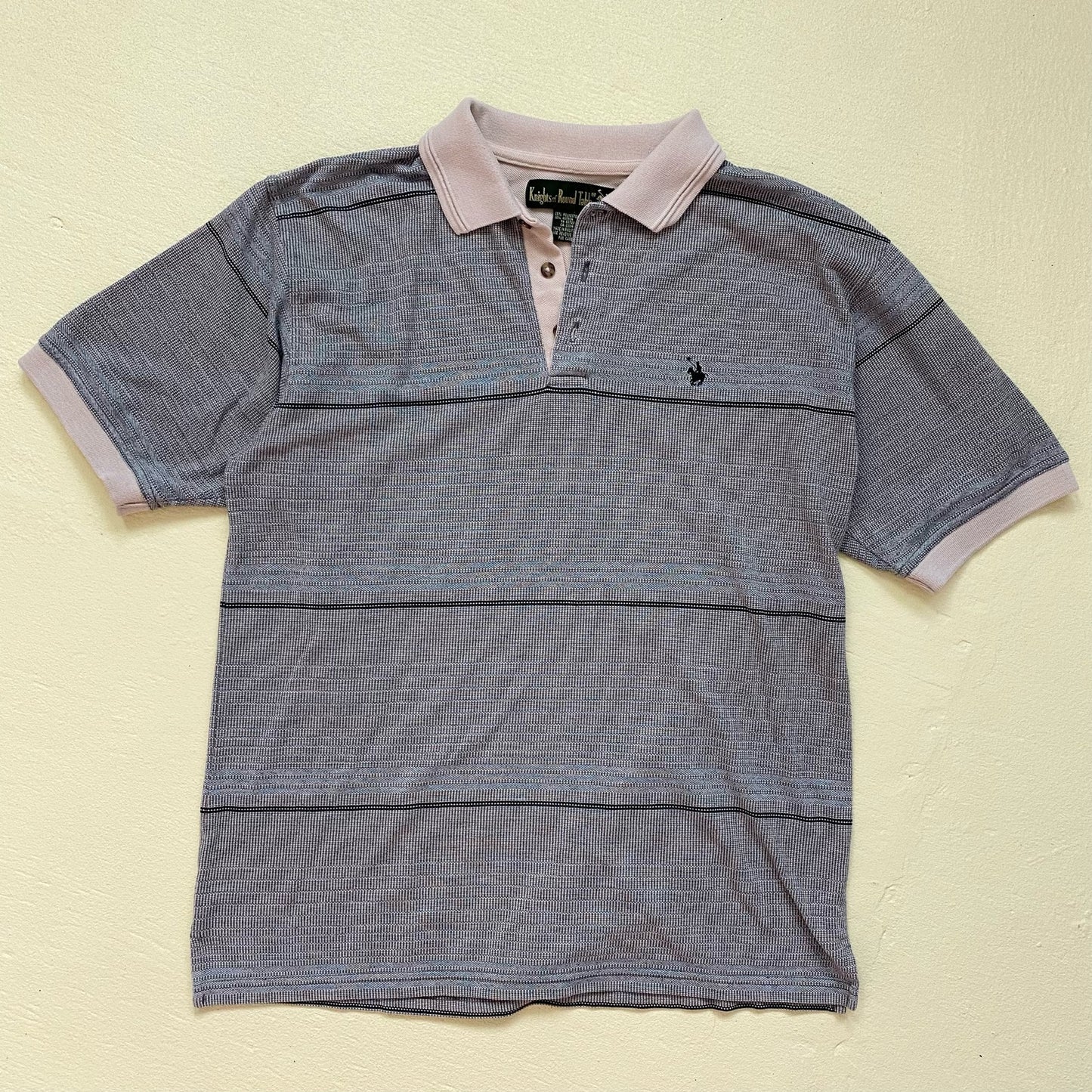 Vintage Knights of Round Table Polo Shirt, Size Medium