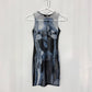 Preowned EGO Body Print Mesh Mini Dress, Size 4