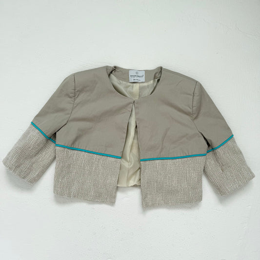 Secondhand Rinascimento Cropped Half Sleeve Blazer, Size Large