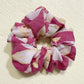 Scrap Fabric Tropical Cotton Jumbo Scrunchie