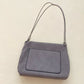 Secondhand Gray Vegan Suede Chain Crossbody/Shoulder Flap Handbag