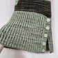 Y2K Stripe Knit Mini Sweater Dress, Size Medium