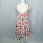 Secondhand Infanta Strawberry Sweet Lolita Babydoll Dress Ruffle Hem, Size Large